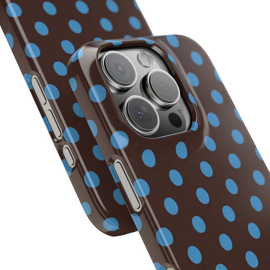 Sea Cocoa Polka Dot Phone Case