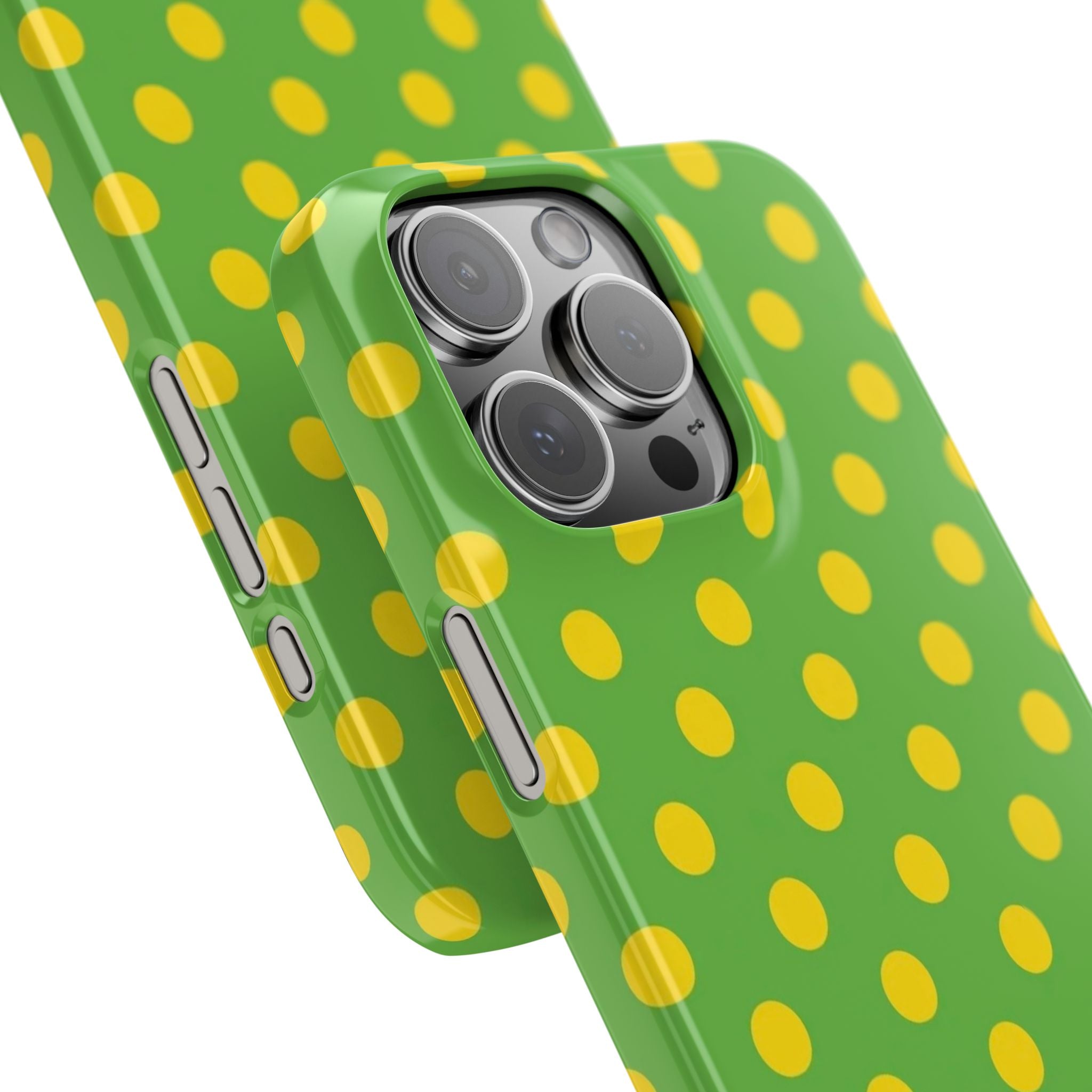 Lemon Belle Polka Dot Phone Case