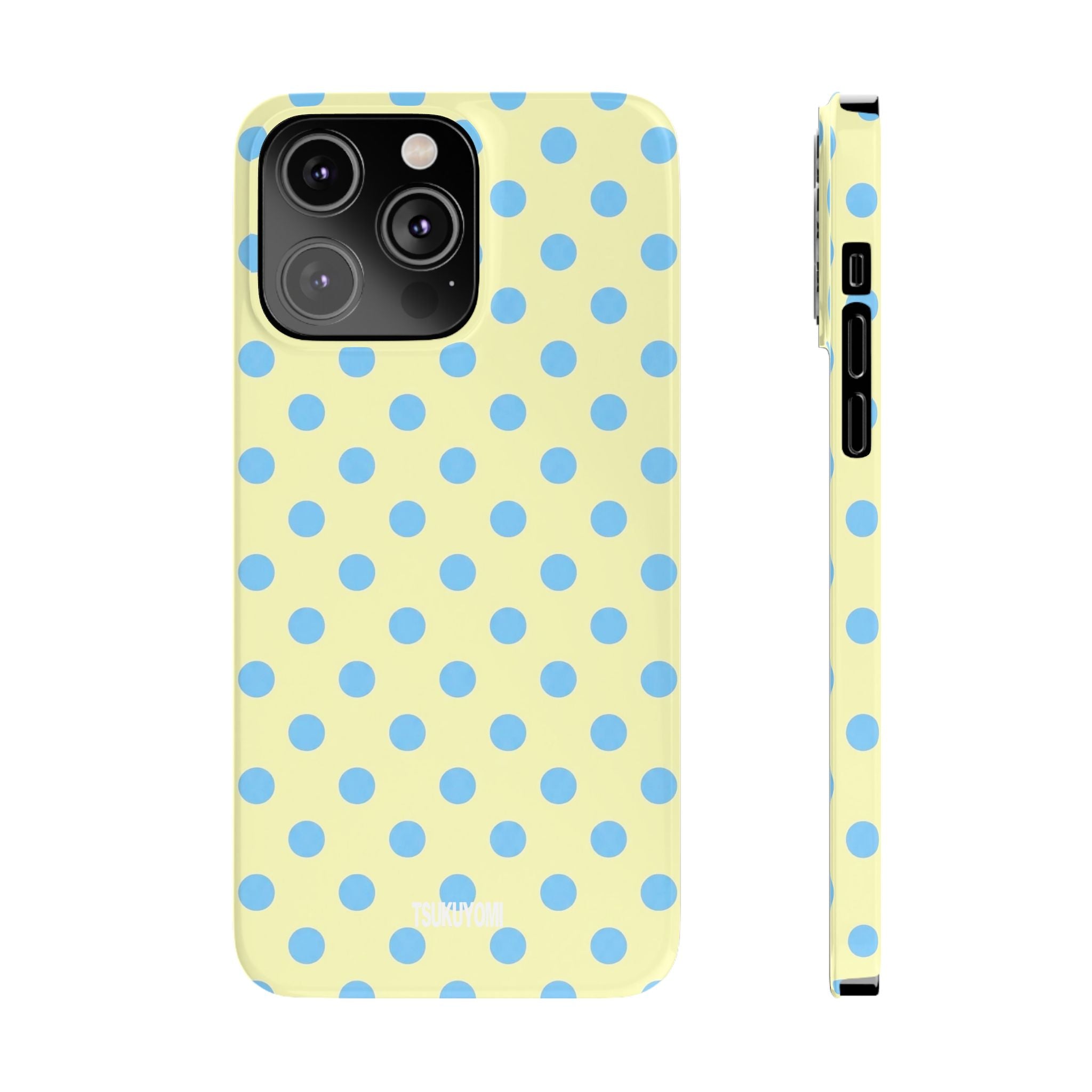 Morning in Capri Polka Dot Phone Case
