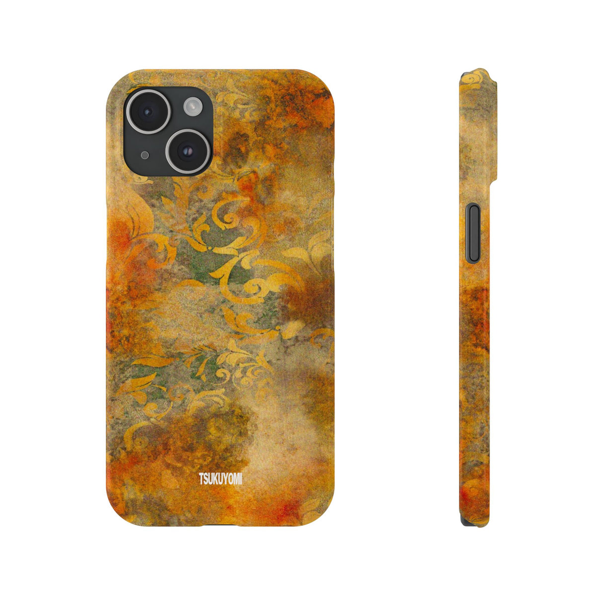 Burnt Baroque Phone Case