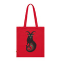 Capricorn Shadow Sea Goat - Gothic Organic Cotton Tote Bag