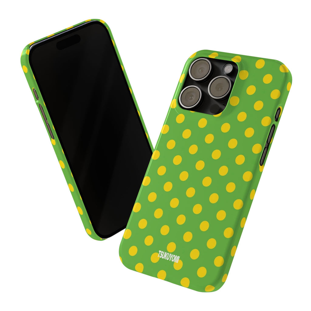 Lemon Belle Polka Dot Phone Case