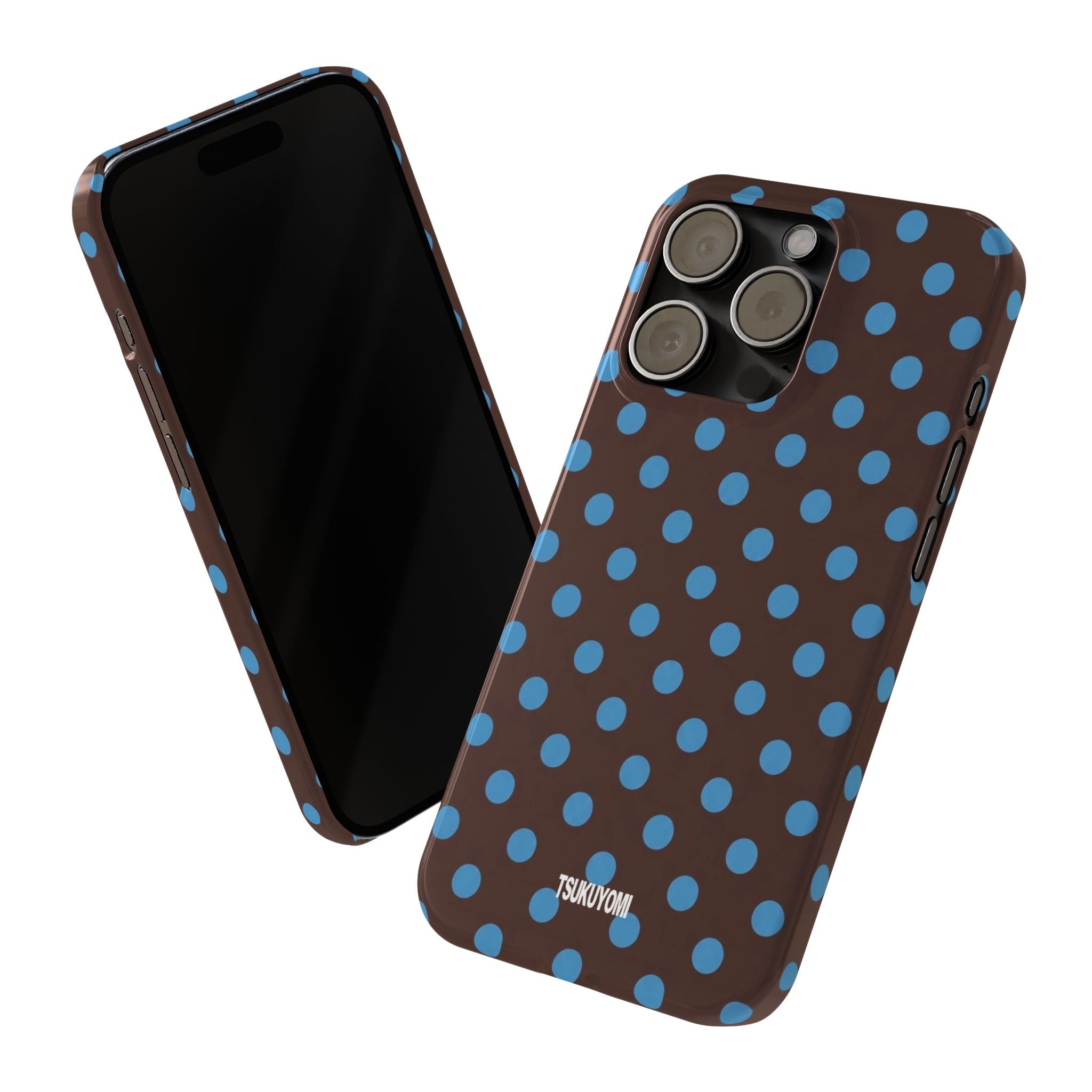 Sea Cocoa Polka Dot Phone Case