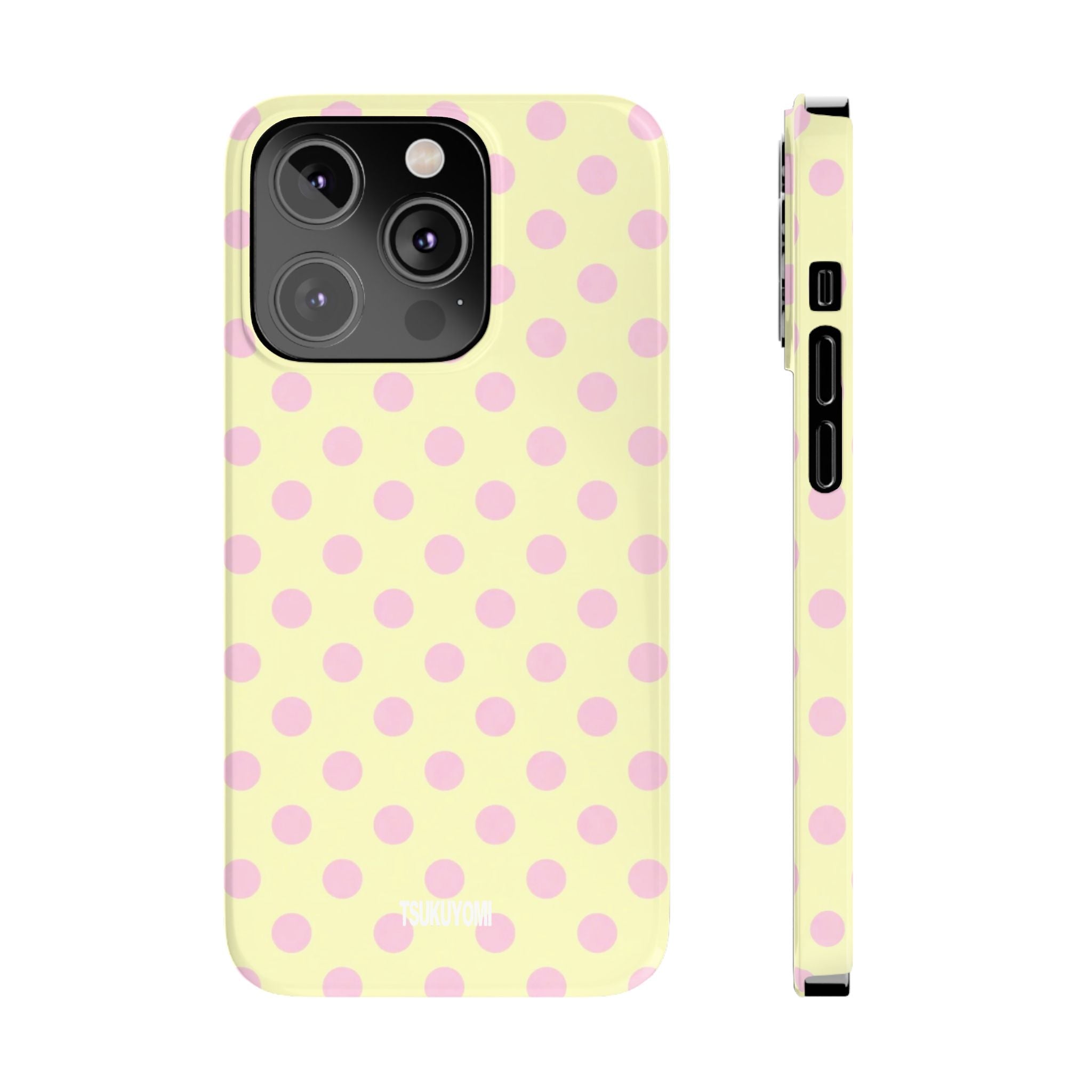 Sunday in Paris Polka Dot Phone Case
