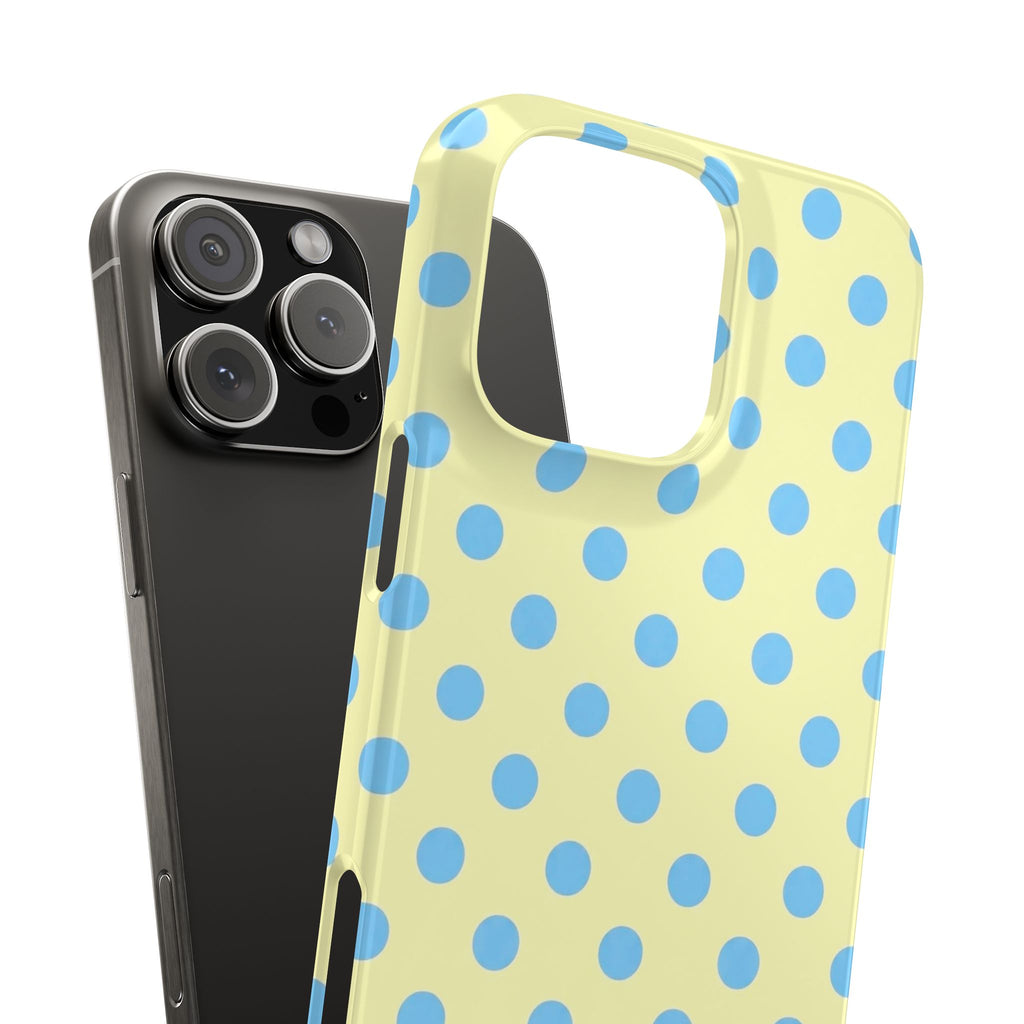 Morning in Capri Polka Dot Phone Case