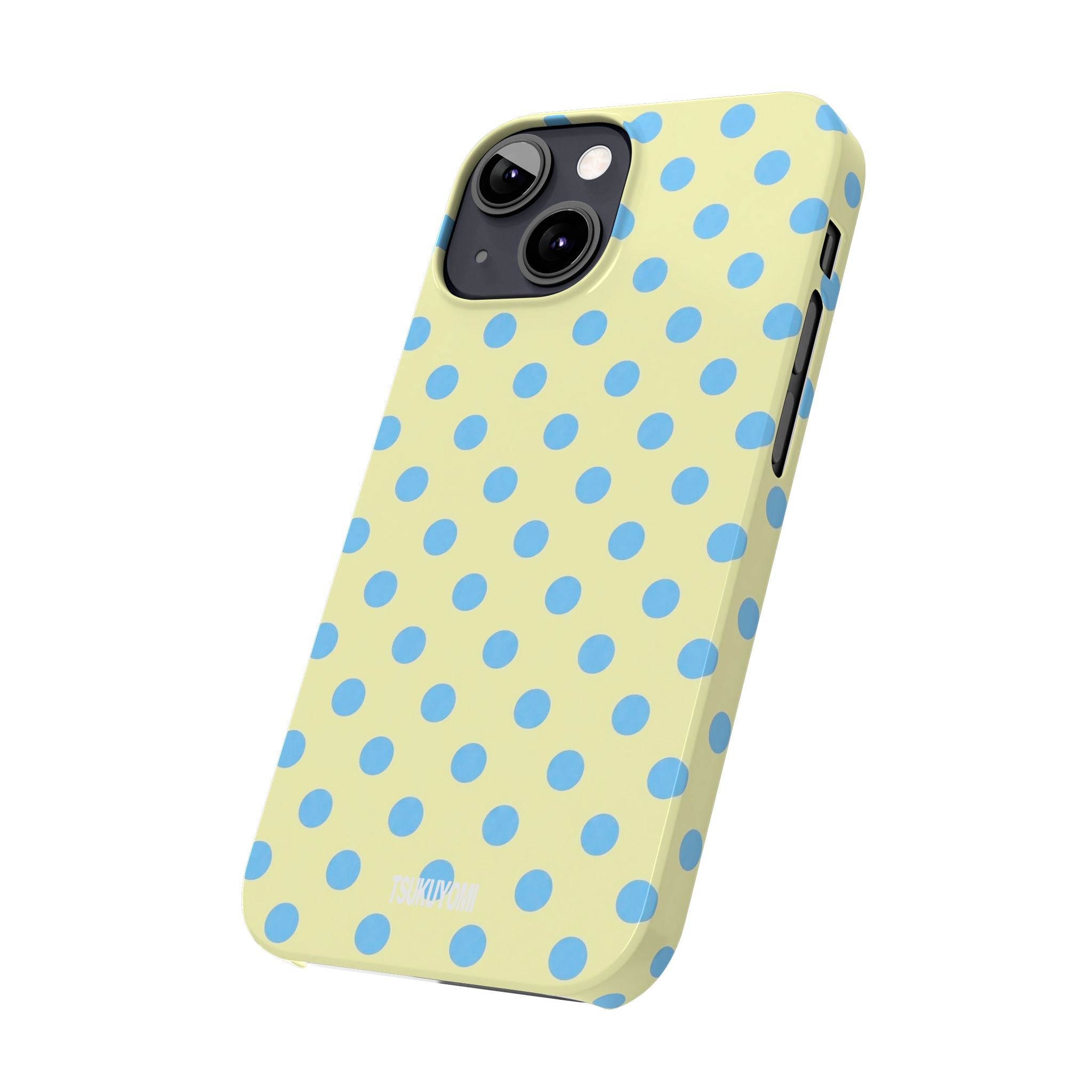 Morning in Capri Polka Dot Phone Case