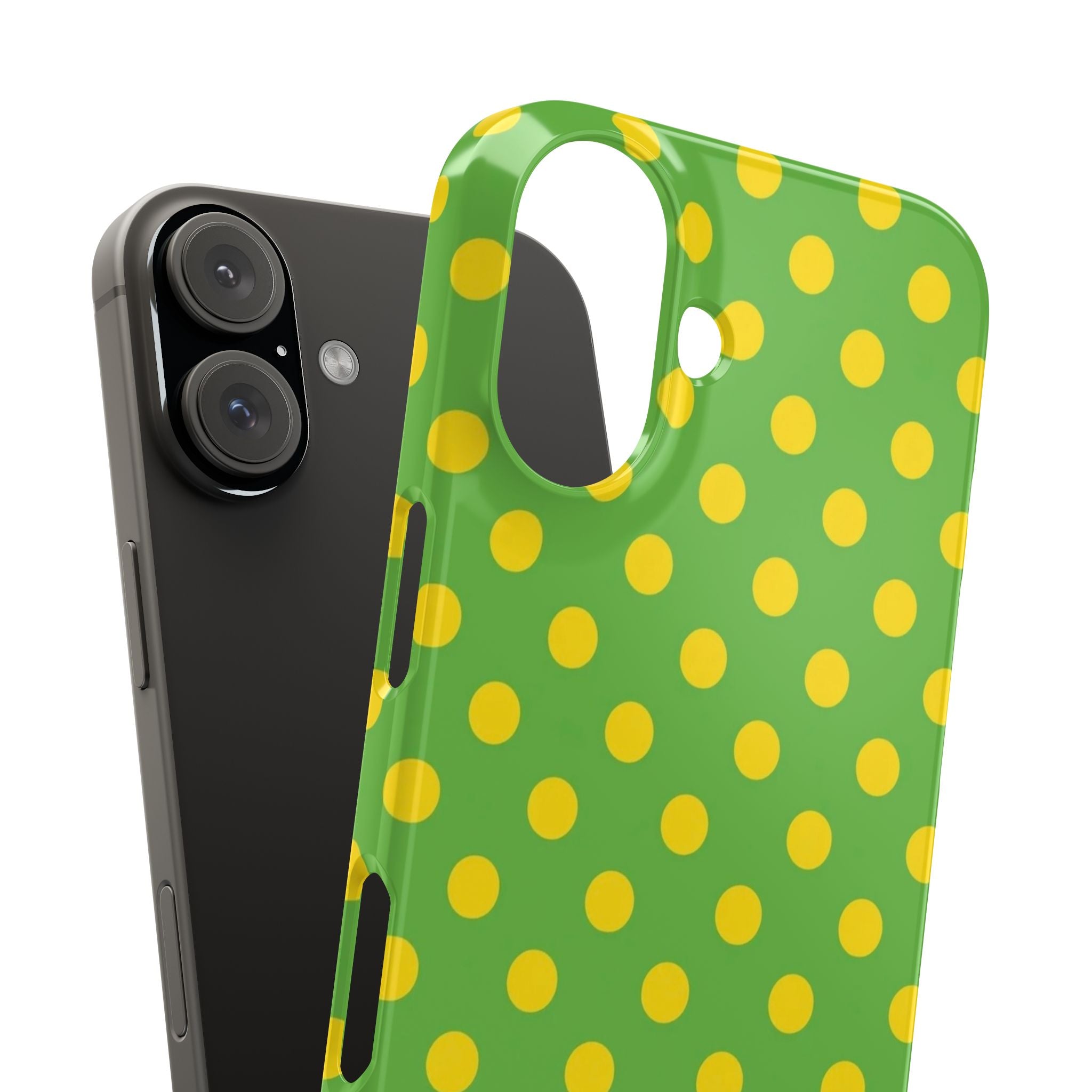 Lemon Belle Polka Dot Phone Case