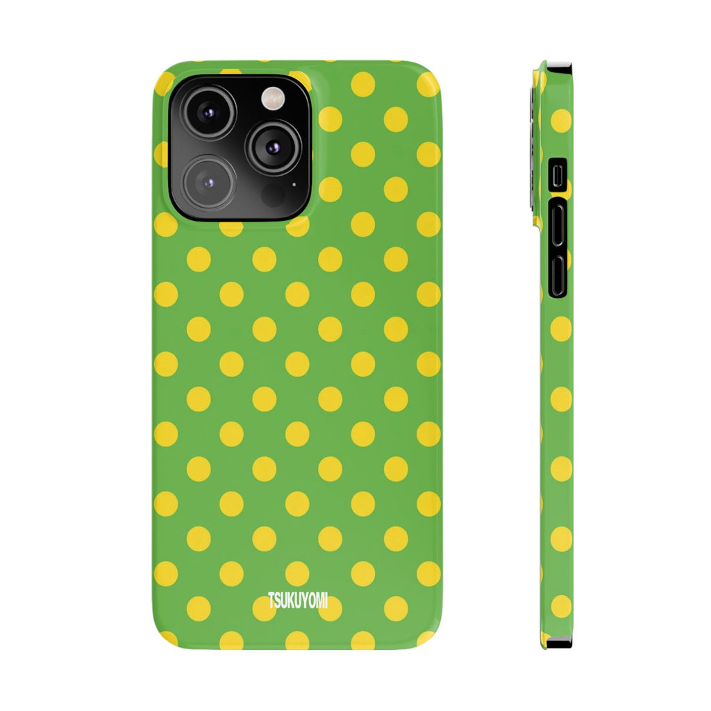 Lemon Belle Polka Dot Phone Case