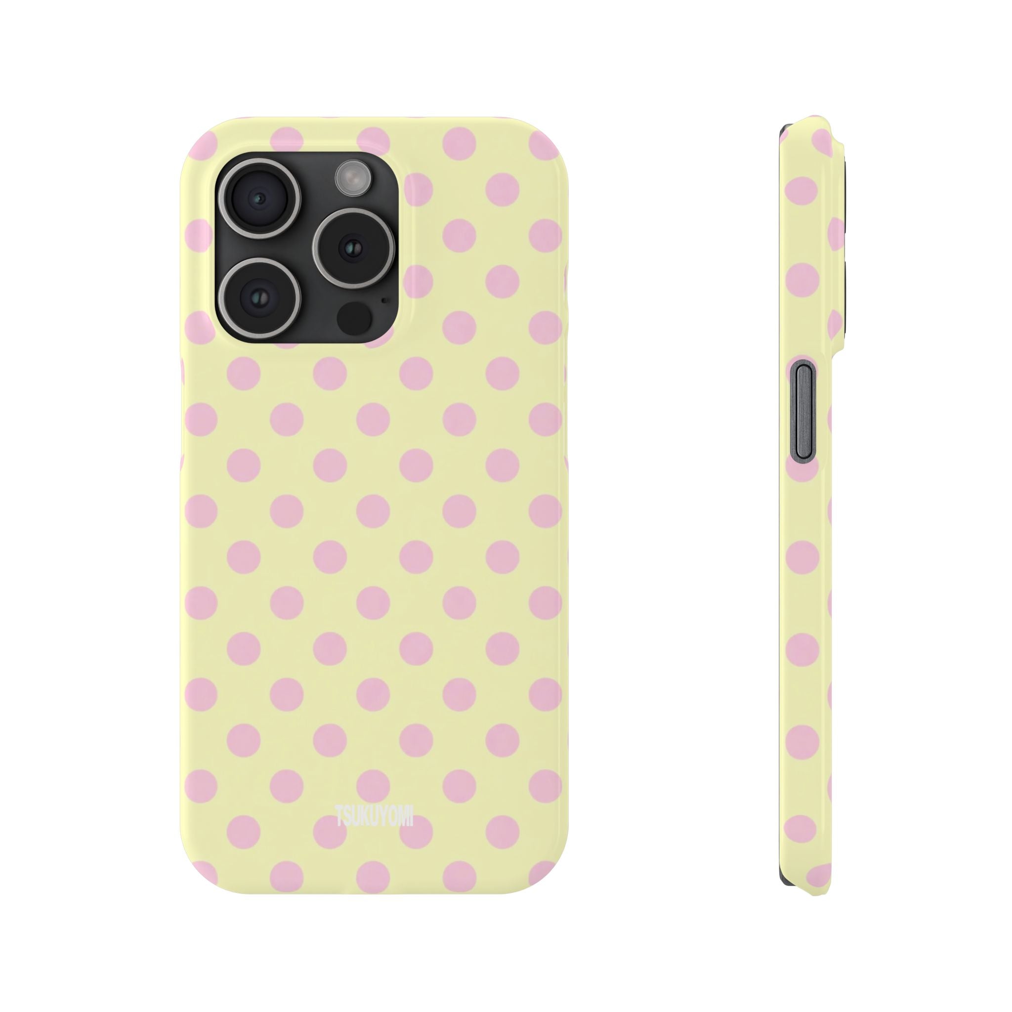 Sunday in Paris Polka Dot Phone Case