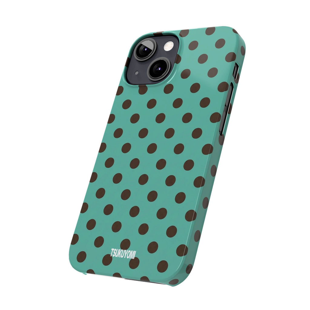Palm Espresso Polka Dot Phone Case
