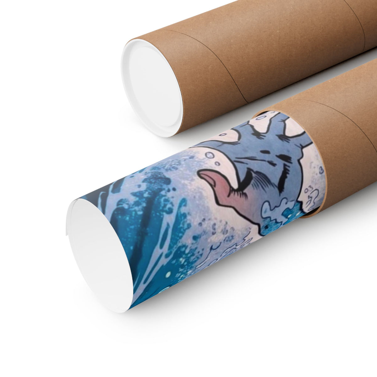 Pisces Superhero Art Print