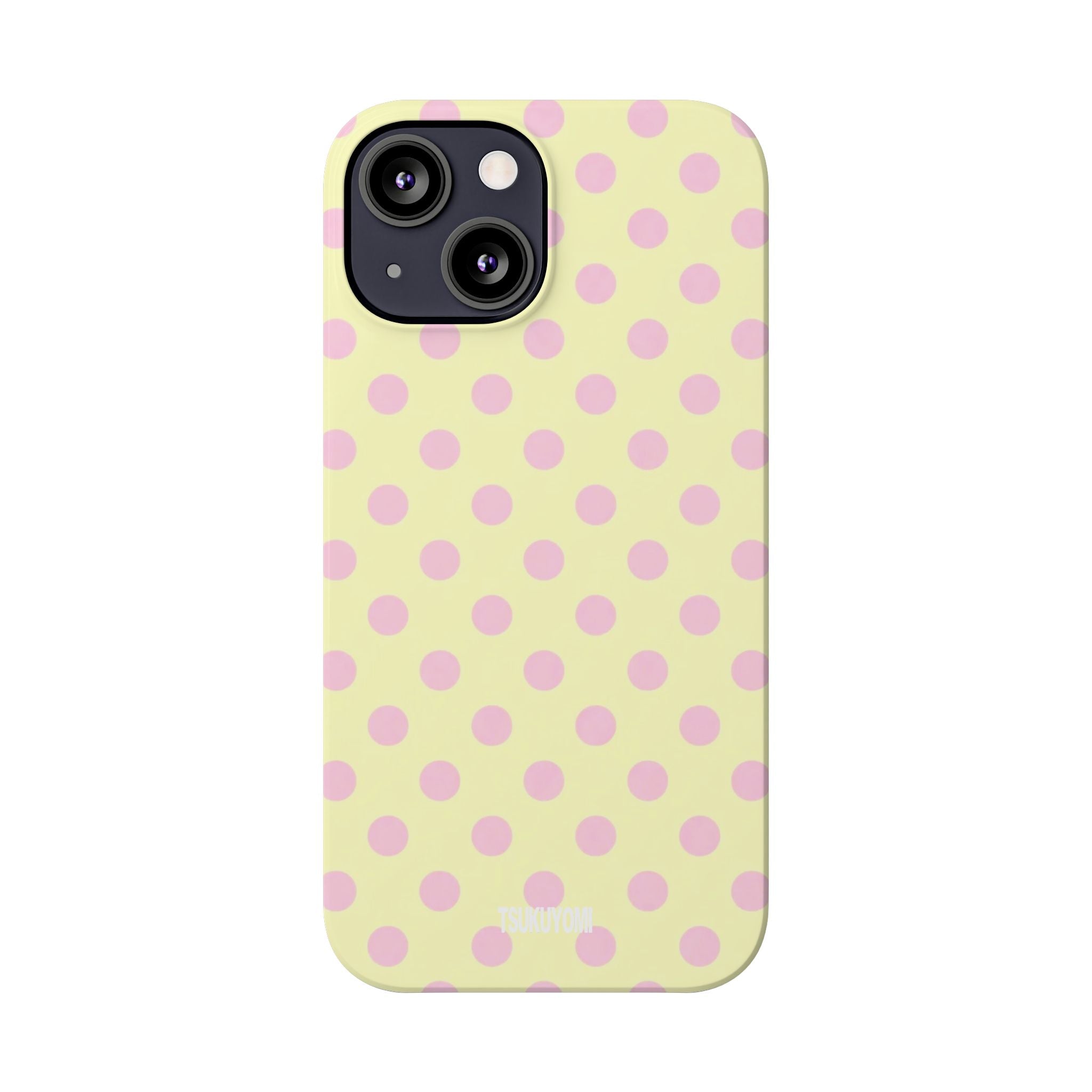 Sunday in Paris Polka Dot Phone Case