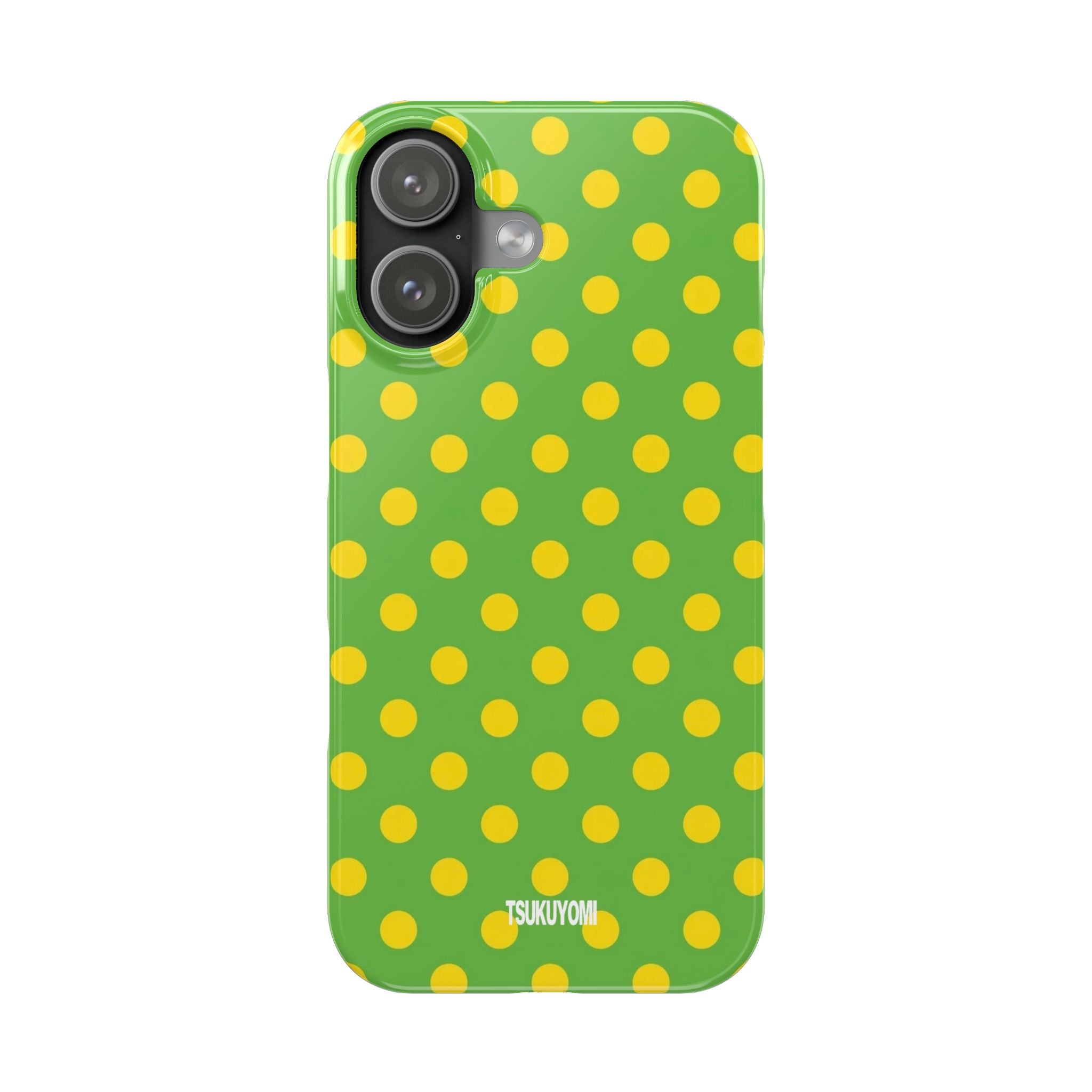 Lemon Belle Polka Dot Phone Case