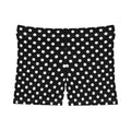 Black & White Polka Dot Mini Shorts