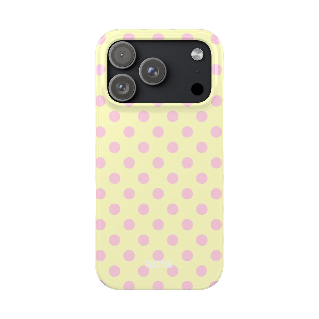 Sunday in Paris Polka Dot Phone Case