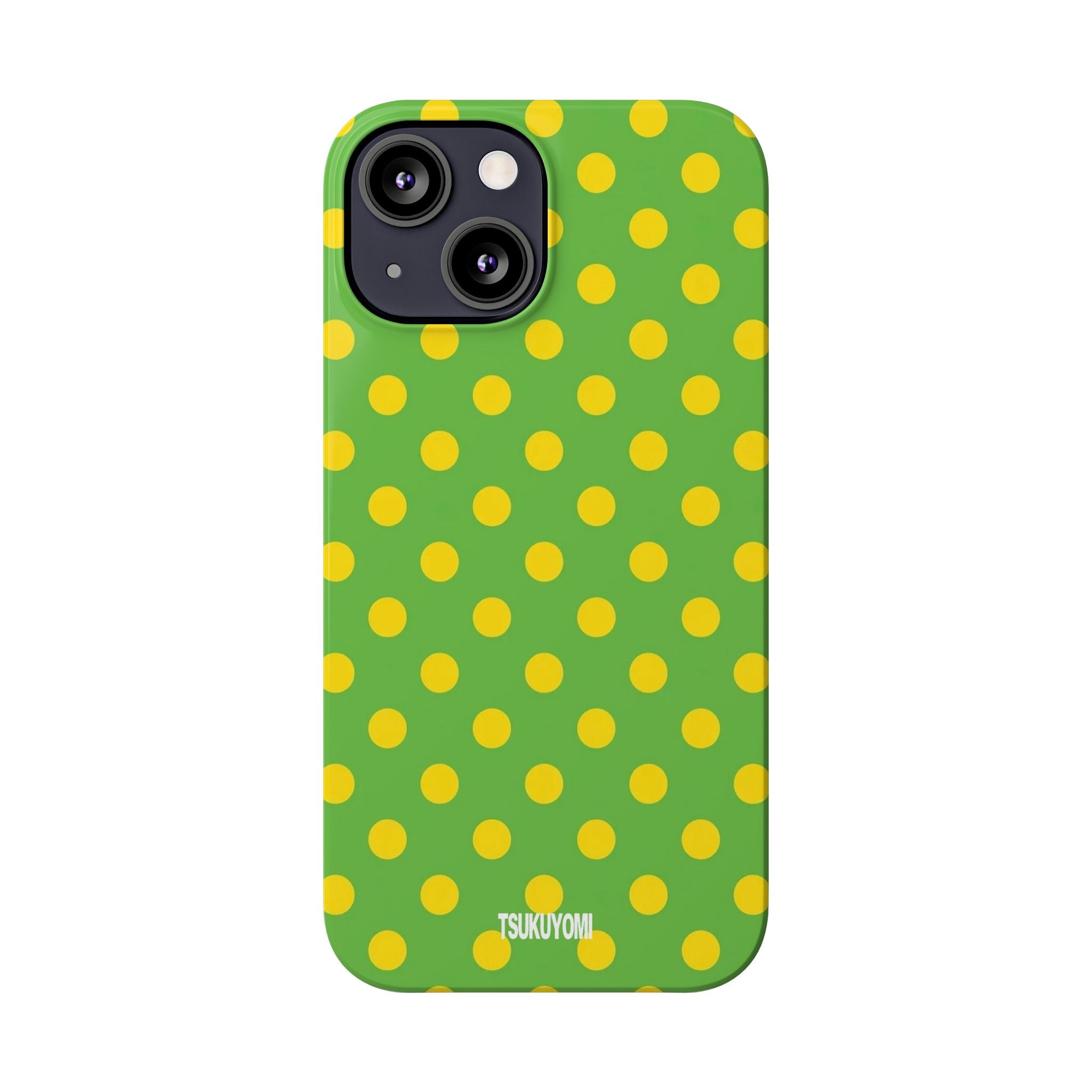 Lemon Belle Polka Dot Phone Case