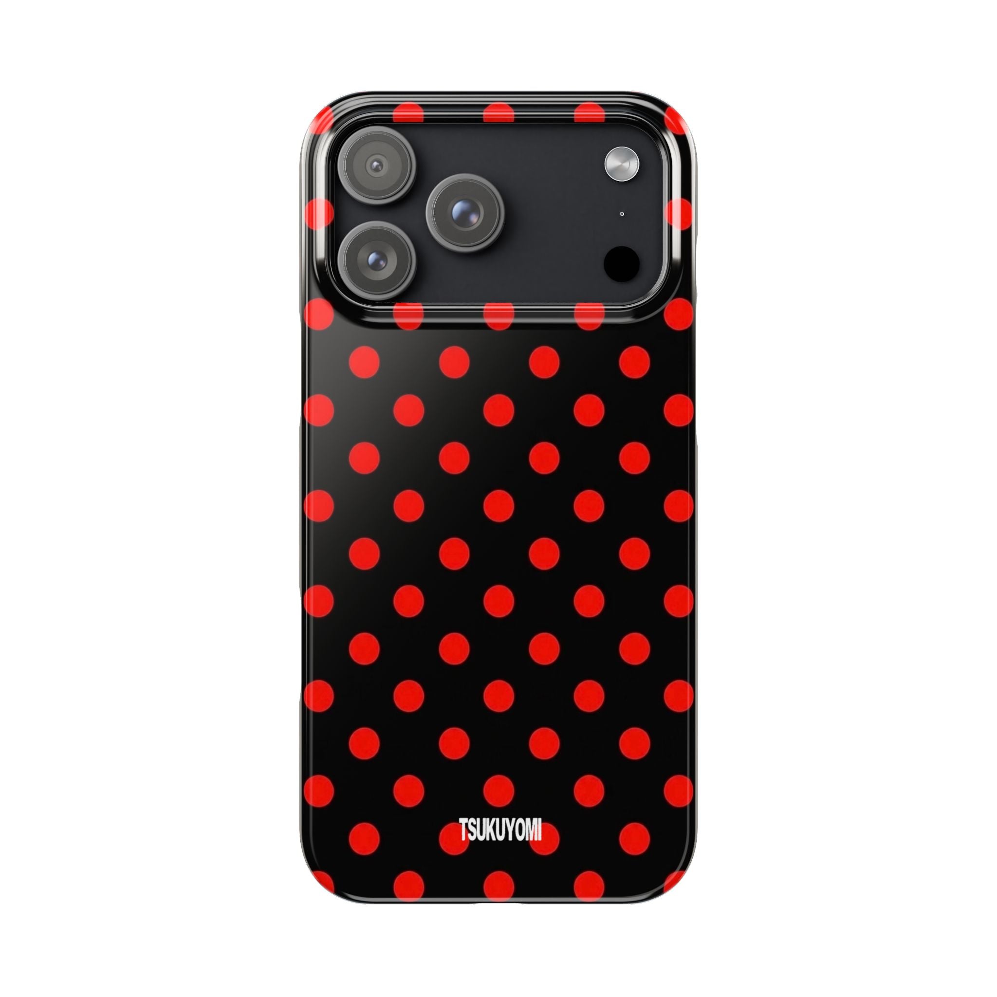 Black Widow Polka Dot Phone Case