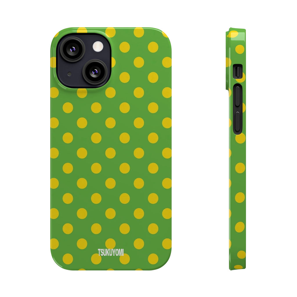 Lemon Belle Polka Dot Phone Case