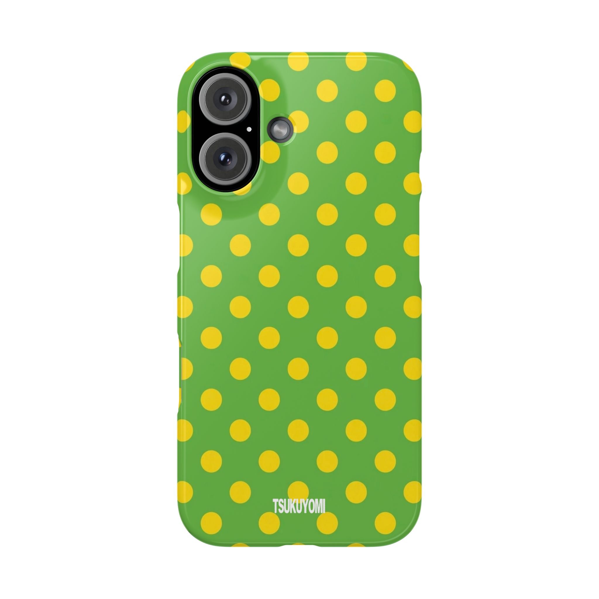 Lemon Belle Polka Dot Phone Case