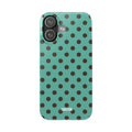 Palm Espresso Polka Dot Phone Case