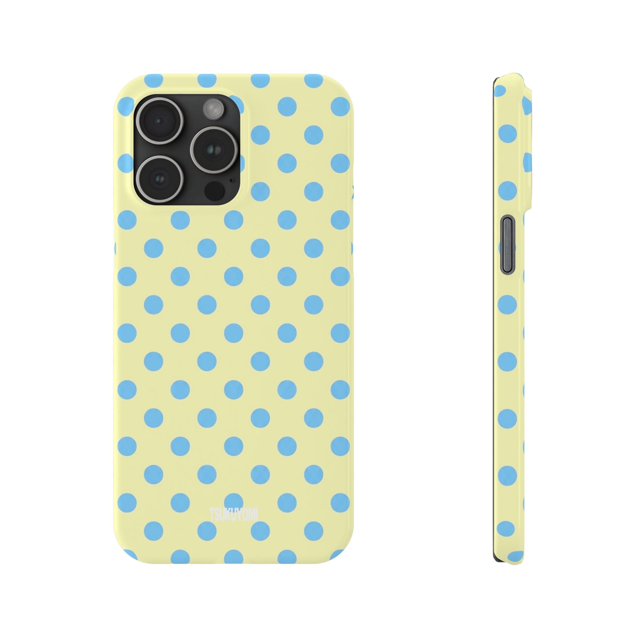 Morning in Capri Polka Dot Phone Case