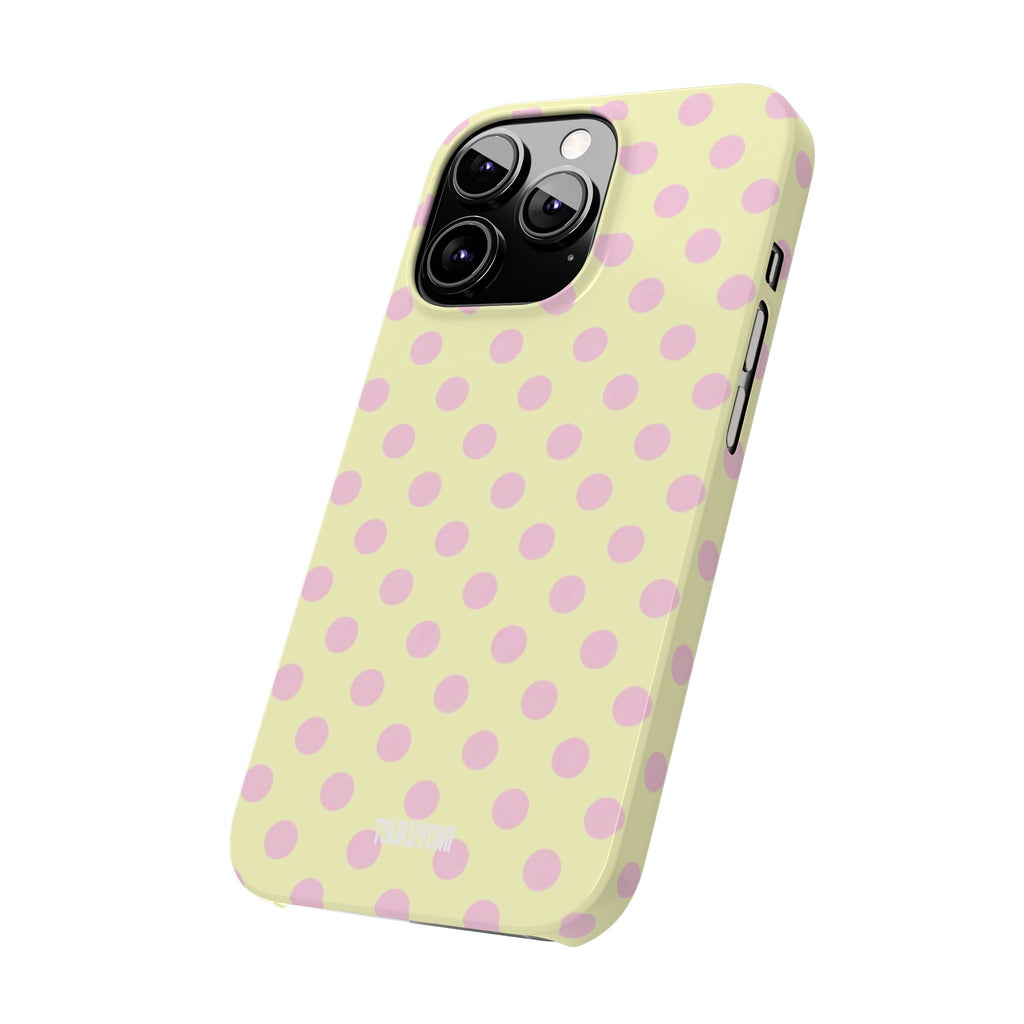 Sunday in Paris Polka Dot Phone Case