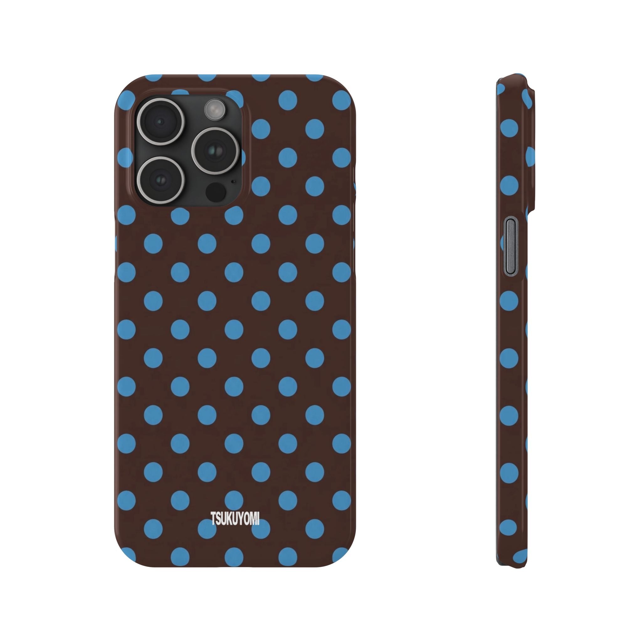 Sea Cocoa Polka Dot Phone Case