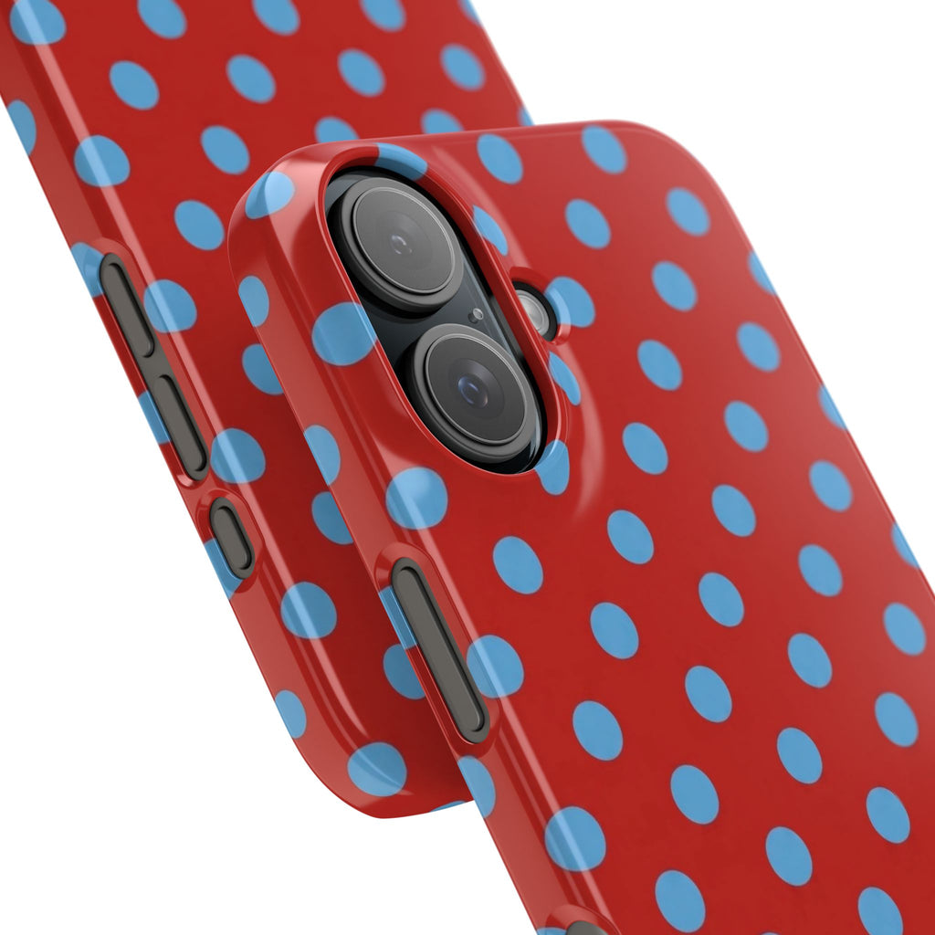 Riviera Romance Polka Dot Phone Case