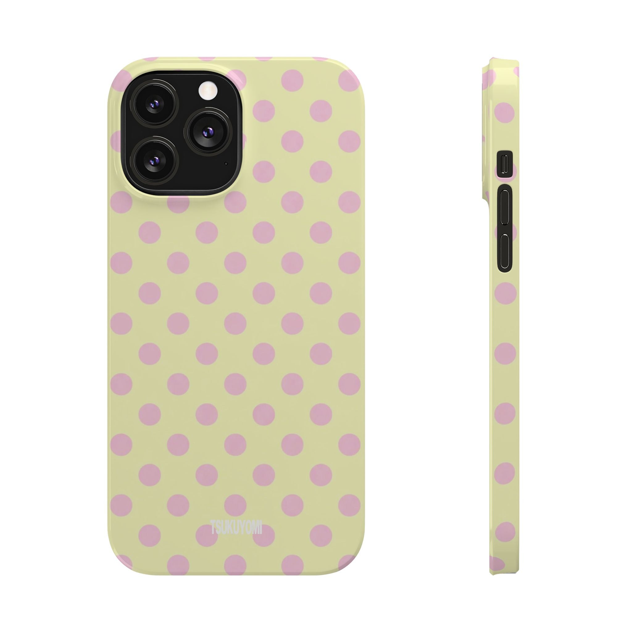 Sunday in Paris Polka Dot Phone Case