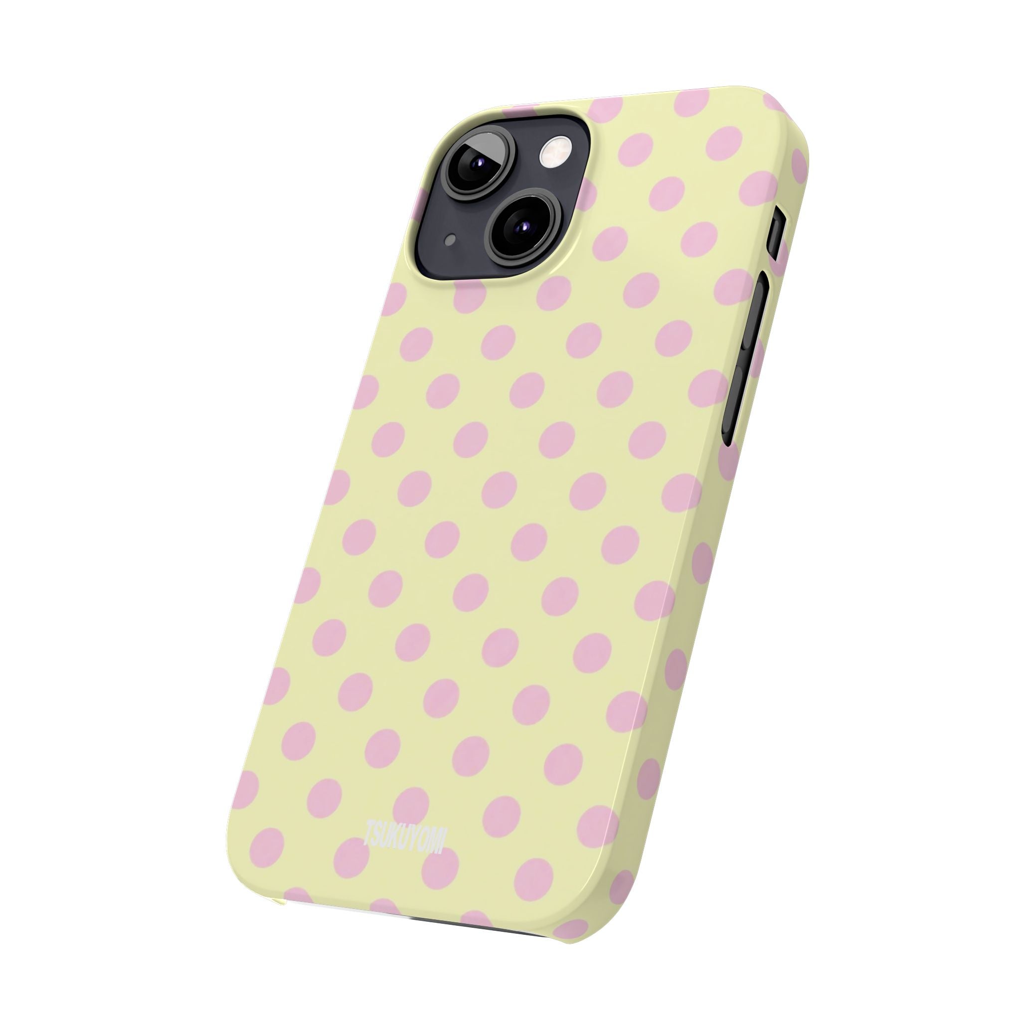 Sunday in Paris Polka Dot Phone Case