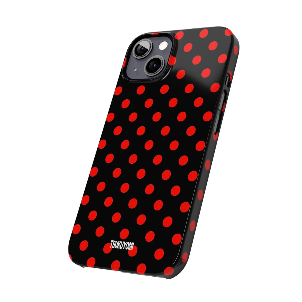 Black Widow Polka Dot Phone Case