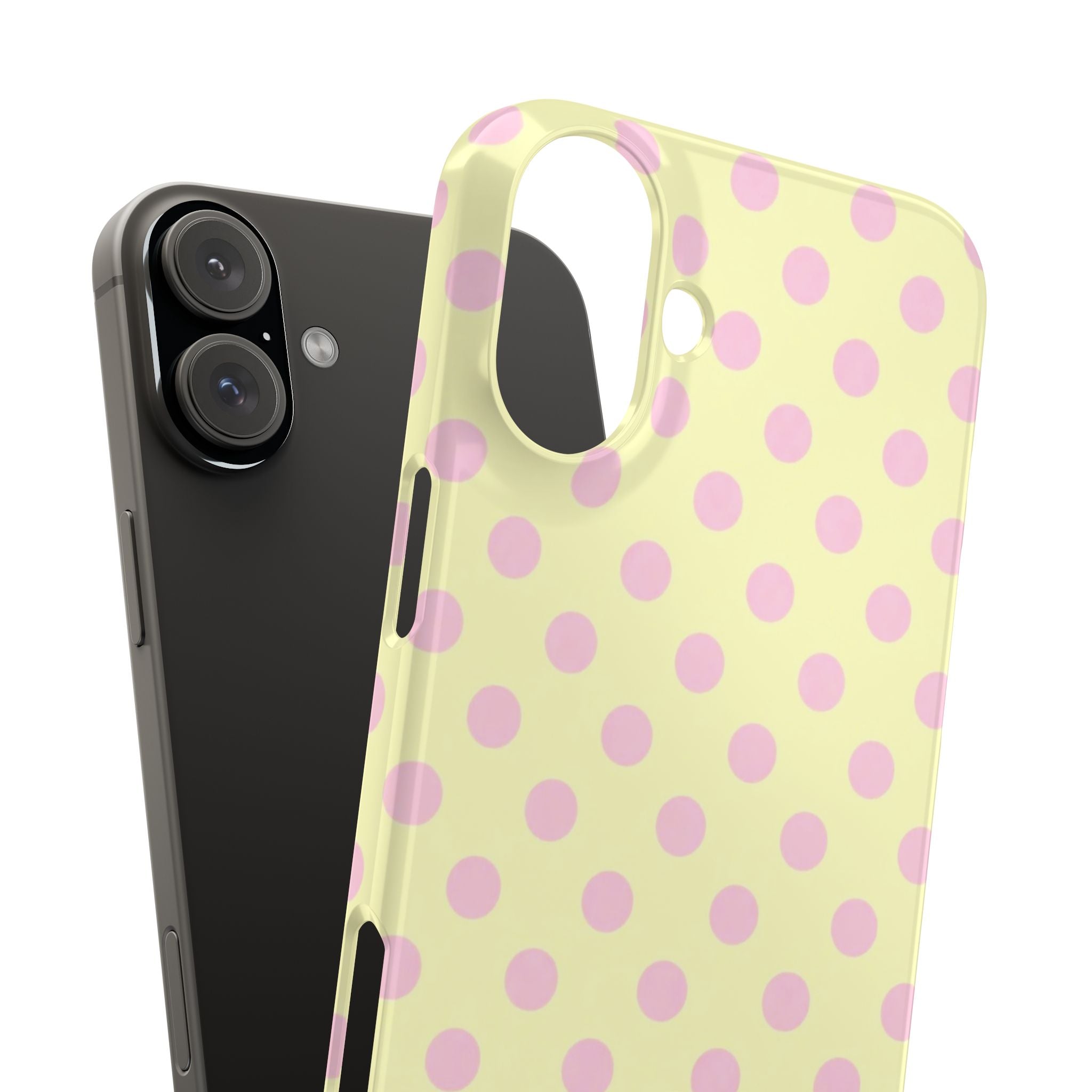 Sunday in Paris Polka Dot Phone Case