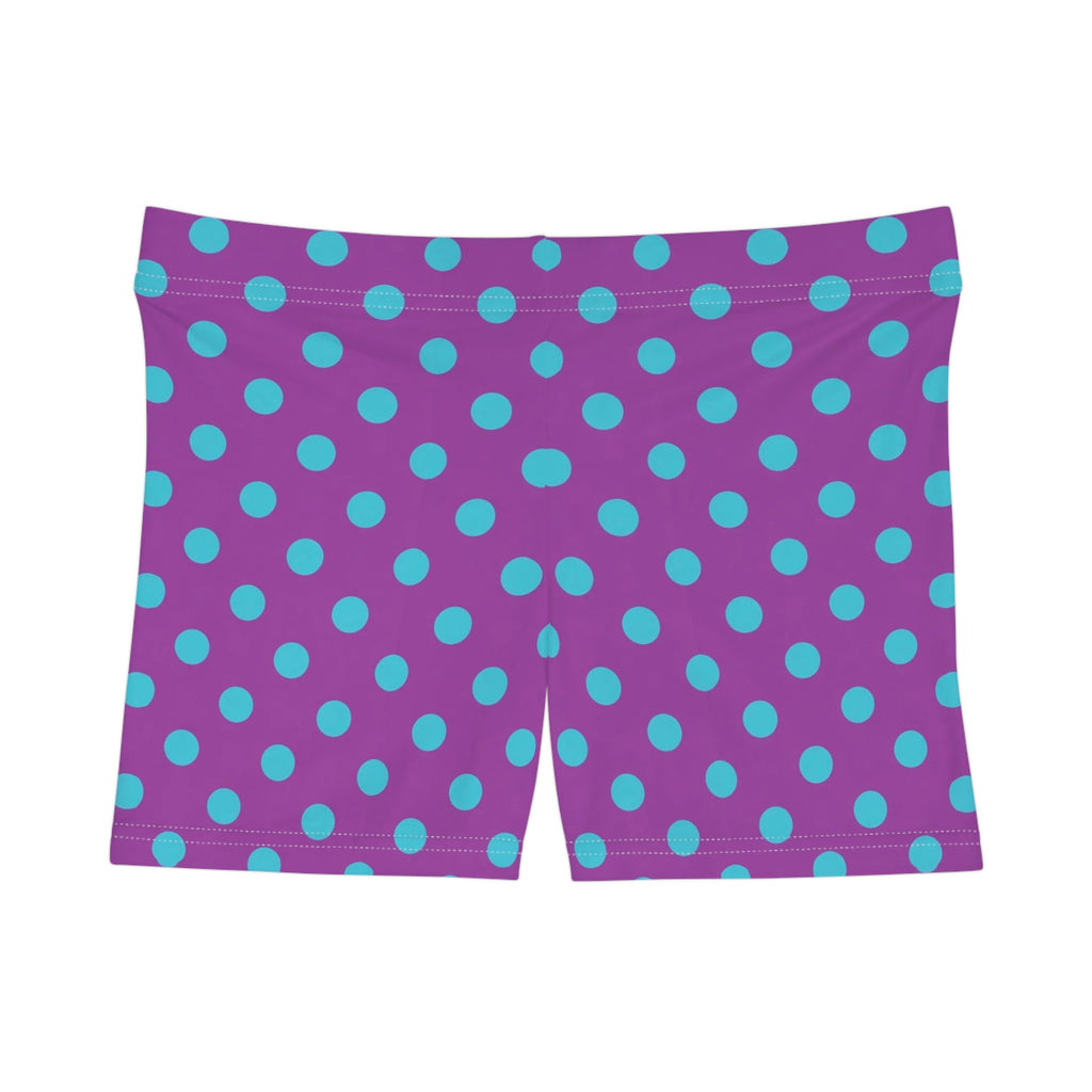 Mermaid Morning Polka Dot Mini Shorts