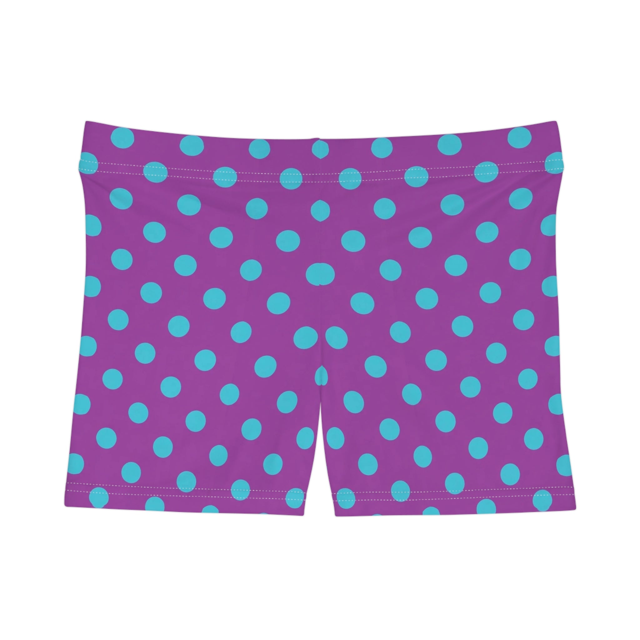 Mermaid Morning Polka Dot Mini Shorts