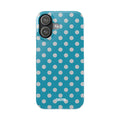 Blue Grotto Polka Dot Phone Case