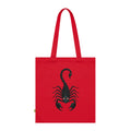 Scorpio Shadow Scorpion - Gothic Organic Cotton Tote Bag