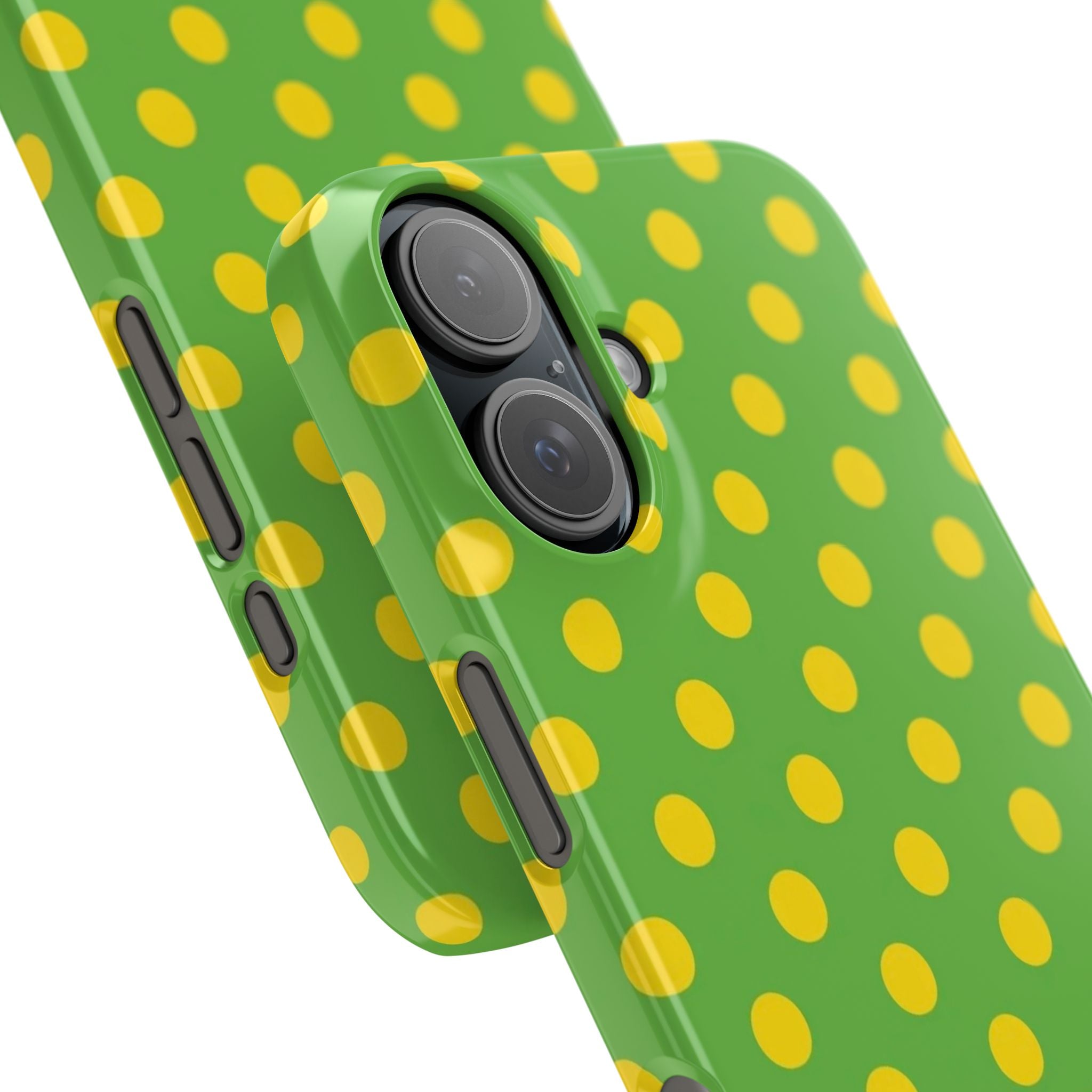 Lemon Belle Polka Dot Phone Case