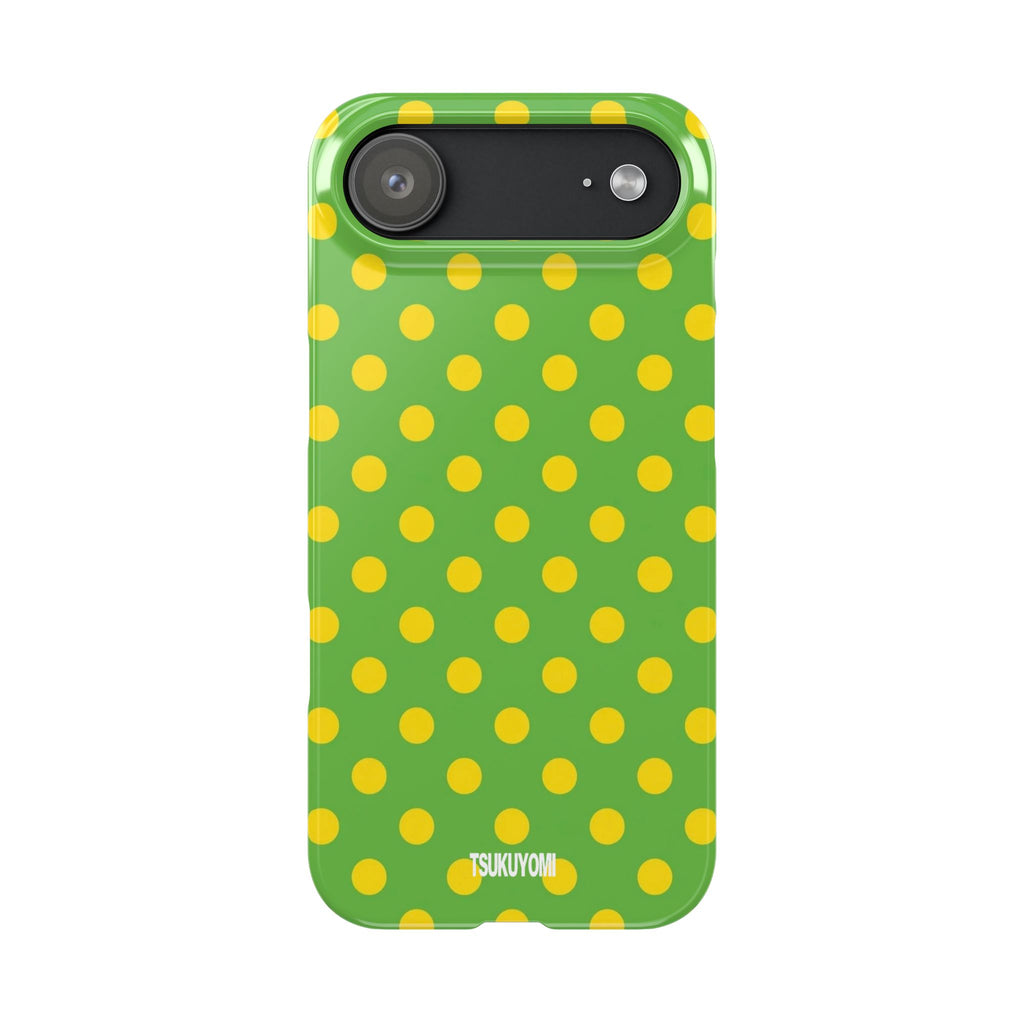 Lemon Belle Polka Dot Phone Case