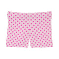Pink Polka Dot Mini Shorts