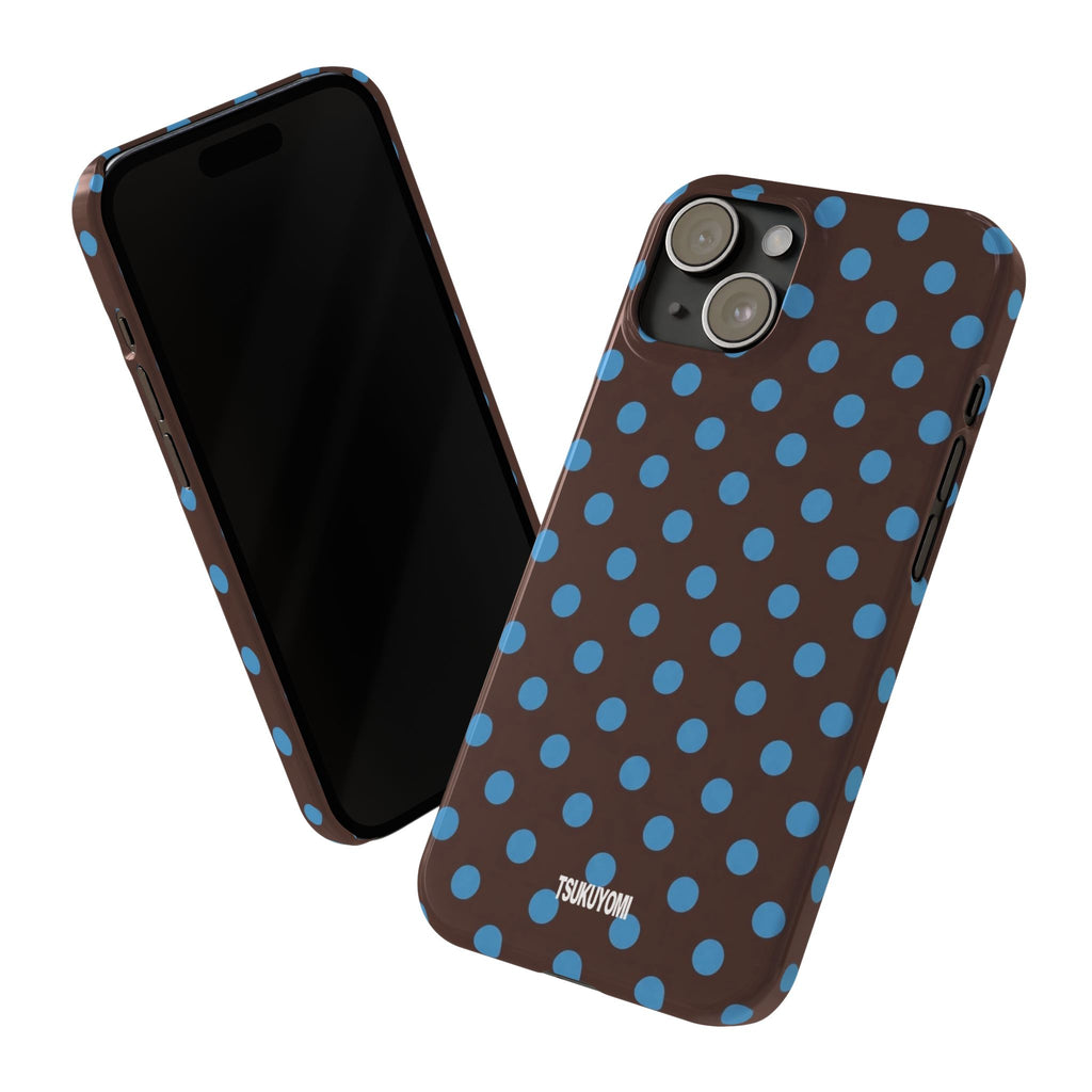 Sea Cocoa Polka Dot Phone Case