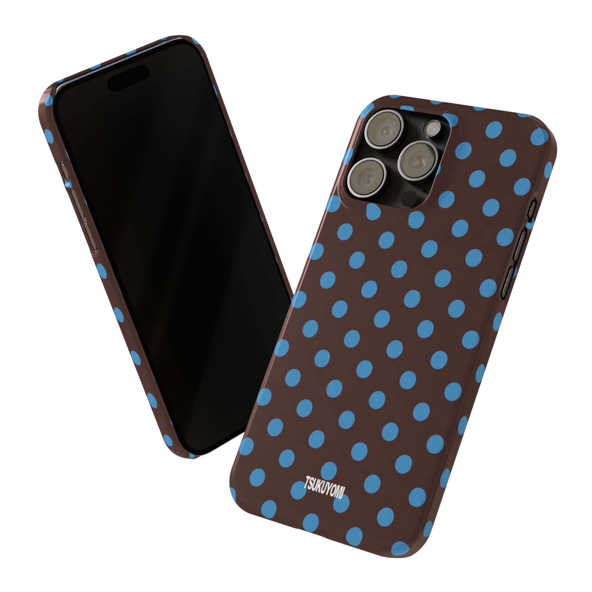 Sea Cocoa Polka Dot Phone Case