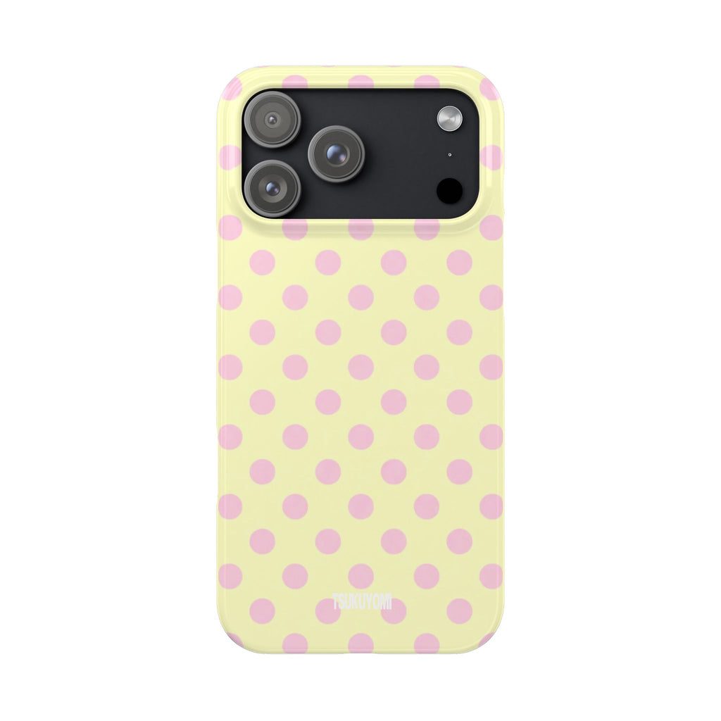 Sunday in Paris Polka Dot Phone Case
