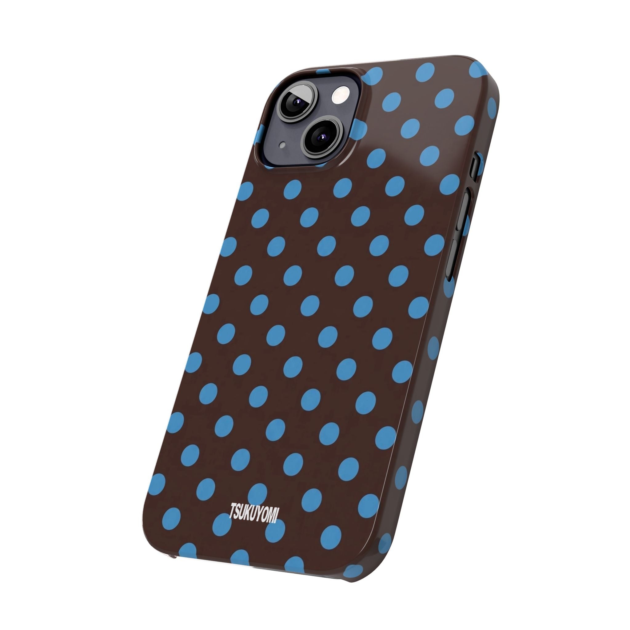 Sea Cocoa Polka Dot Phone Case