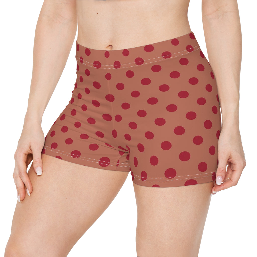 Heatwave Polka Dot Mini Shorts