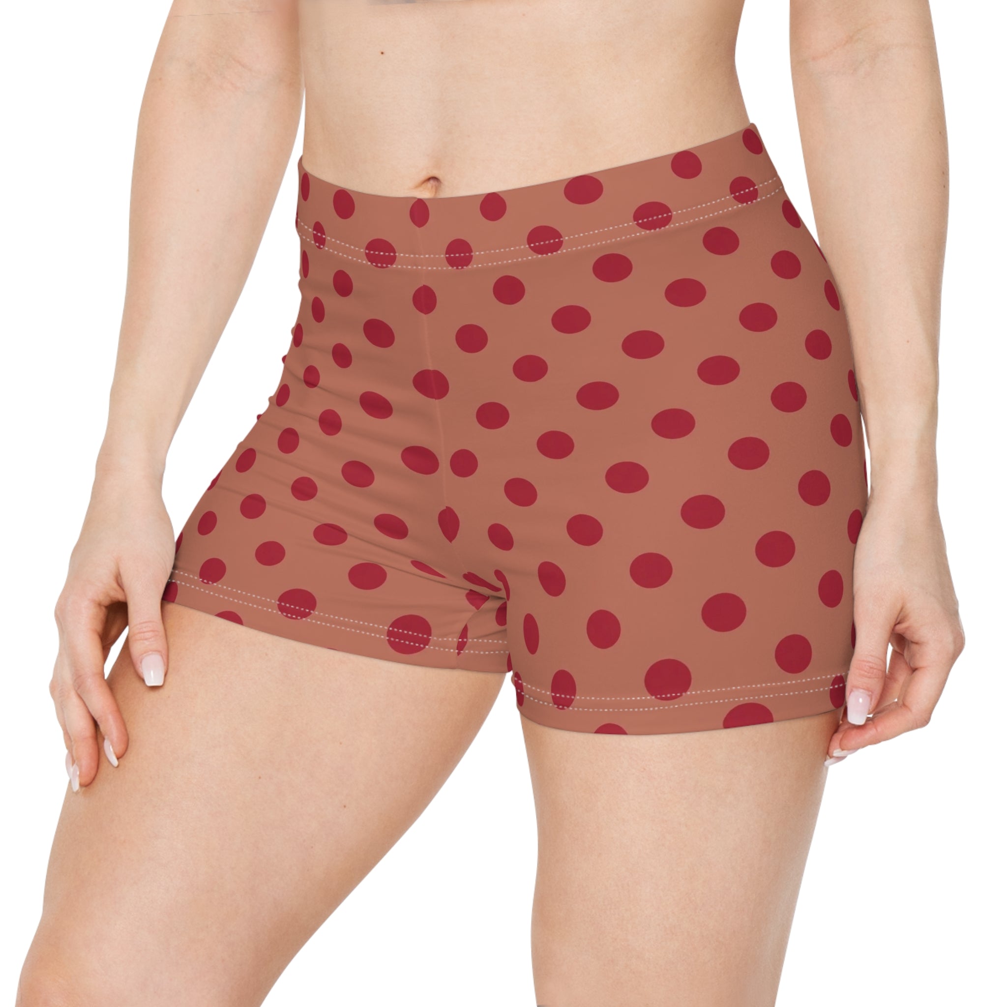 Heatwave Polka Dot Mini Shorts