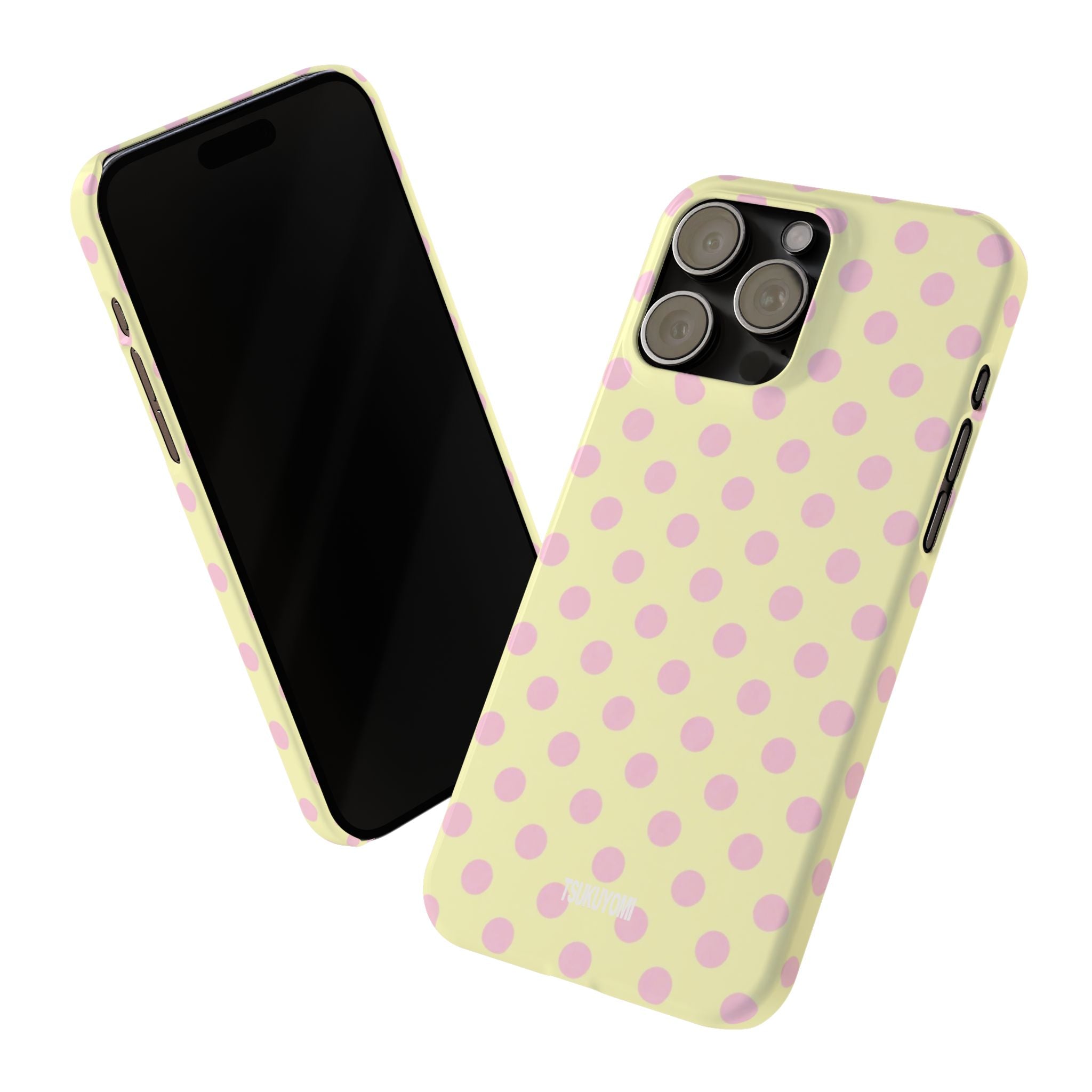 Sunday in Paris Polka Dot Phone Case