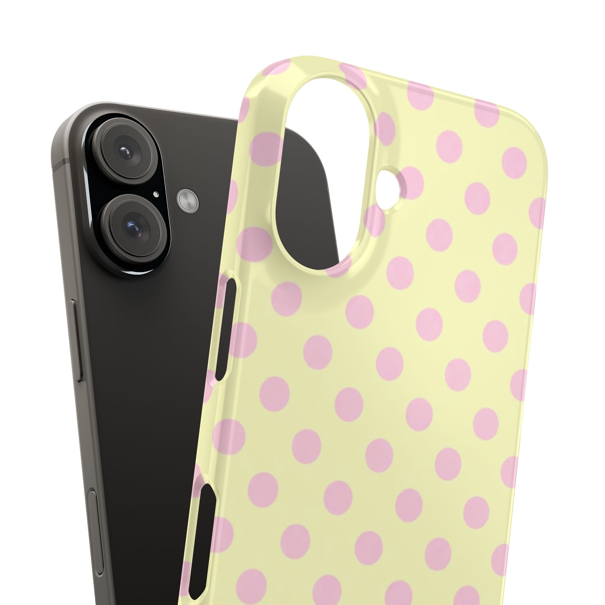Sunday in Paris Polka Dot Phone Case