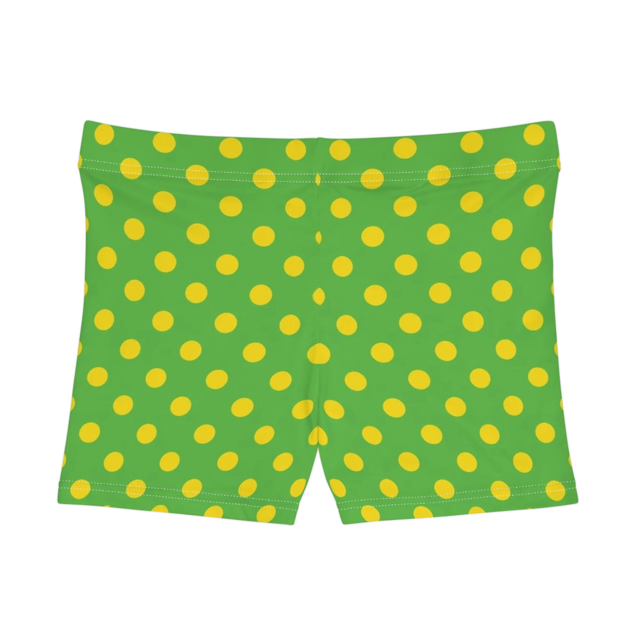 Lemon Belle Polka Dot Mini Shorts