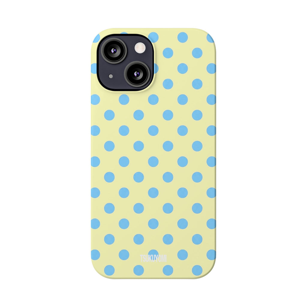 Morning in Capri Polka Dot Phone Case