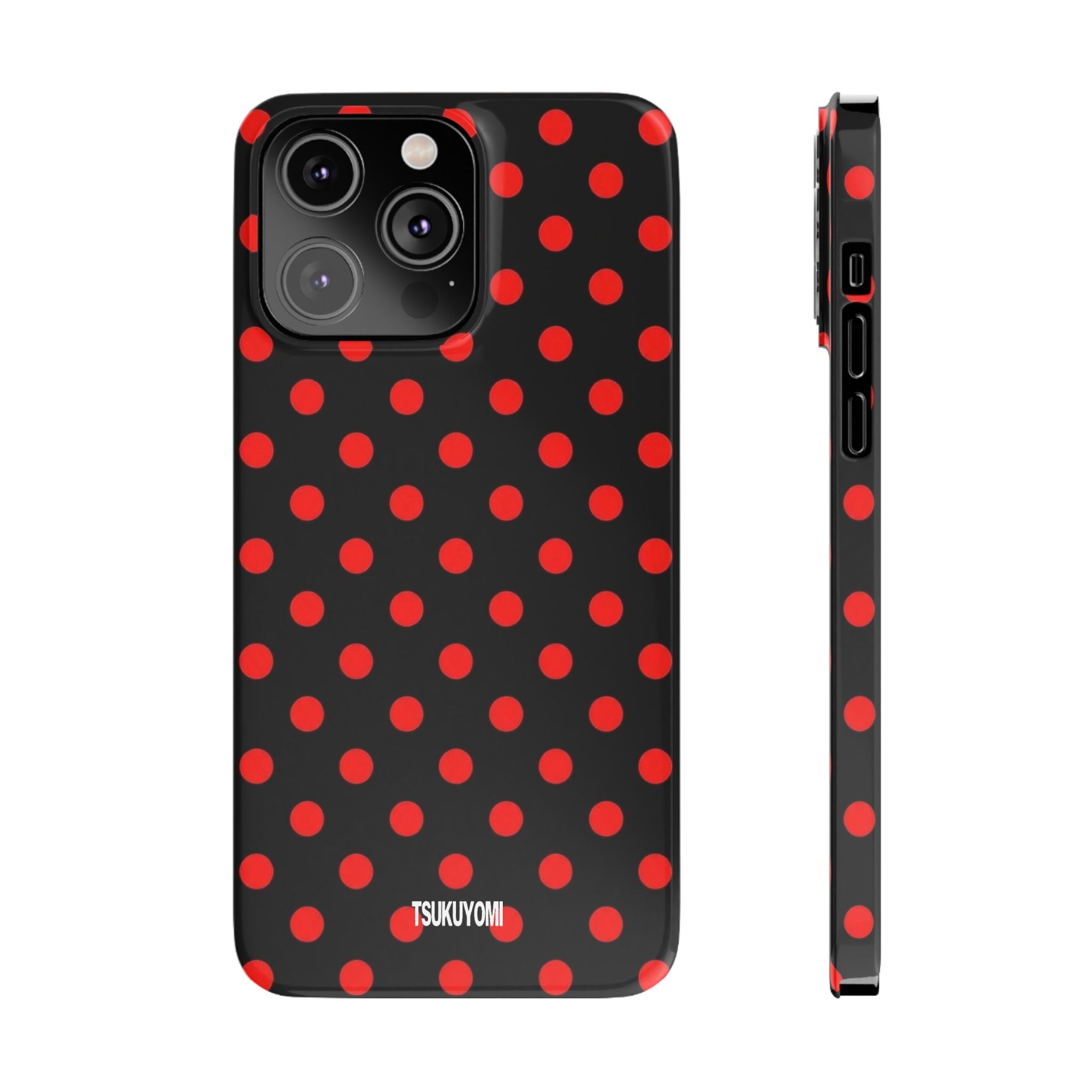 Black Widow Polka Dot Phone Case